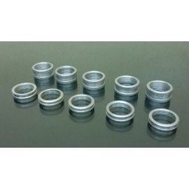 Separador de  p/e Ø17 de aluminio